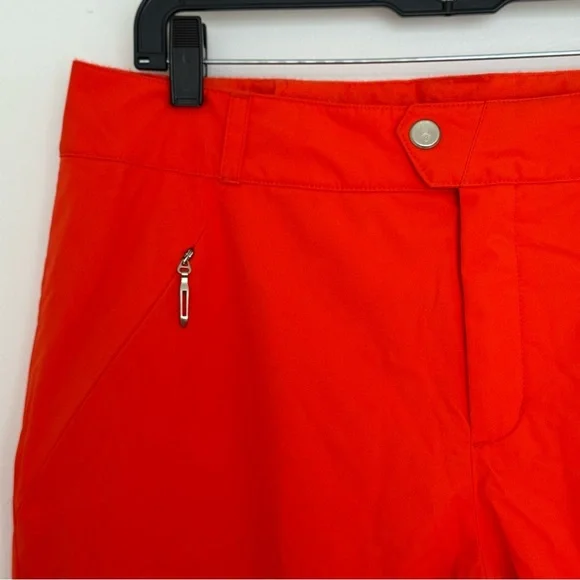 NEW Spyder Women Bright Red Ski Snowboard Snow Waterproof Pants Suit Size 14R - Picture 5 of 15